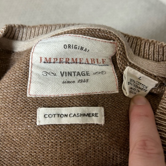 SWEATER | Men’s Original Impermeable Vintage size large - Picture 2 of 4